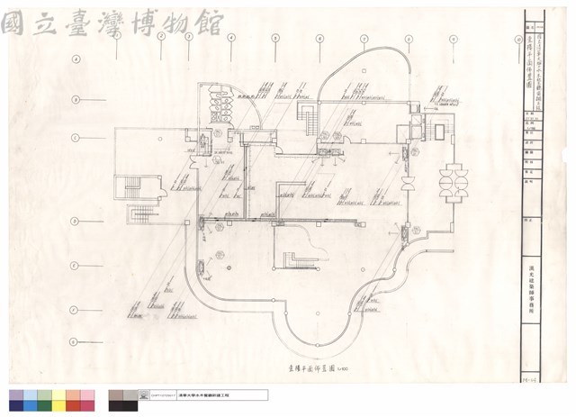 壹樓平面佈置圖藏品圖，第1張