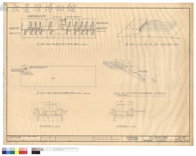 AIRCONDITION PLAN & DETAIL藏品圖，第1張