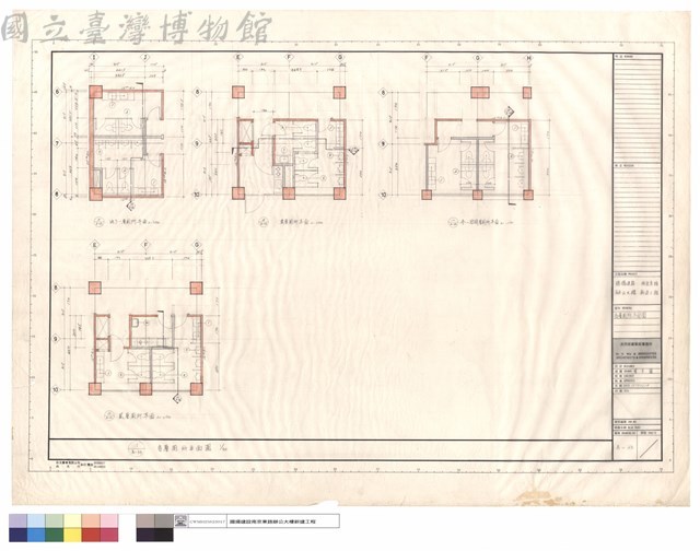 各層廁所平面圖藏品圖，第1張