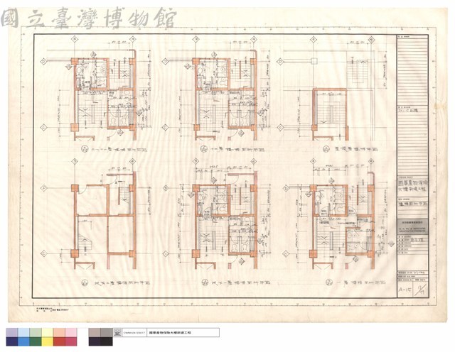 樓梯廁所平面藏品圖，第1張
