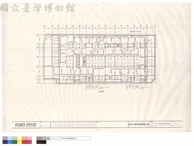地下5層停車場排煙平面圖藏品圖，第1張