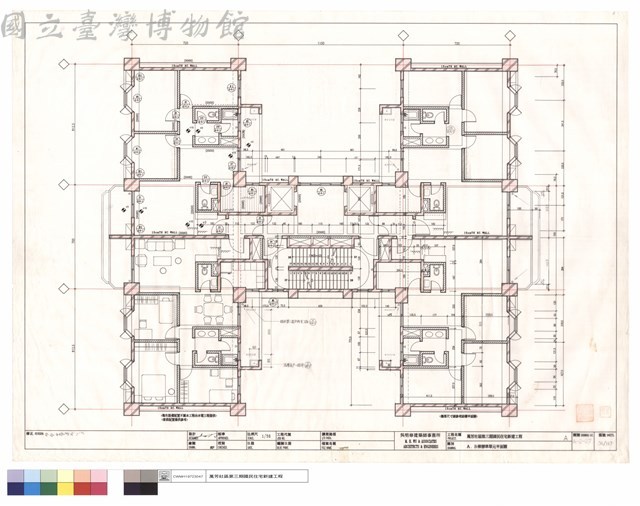 A、B棟標準單元平面圖藏品圖，第1張