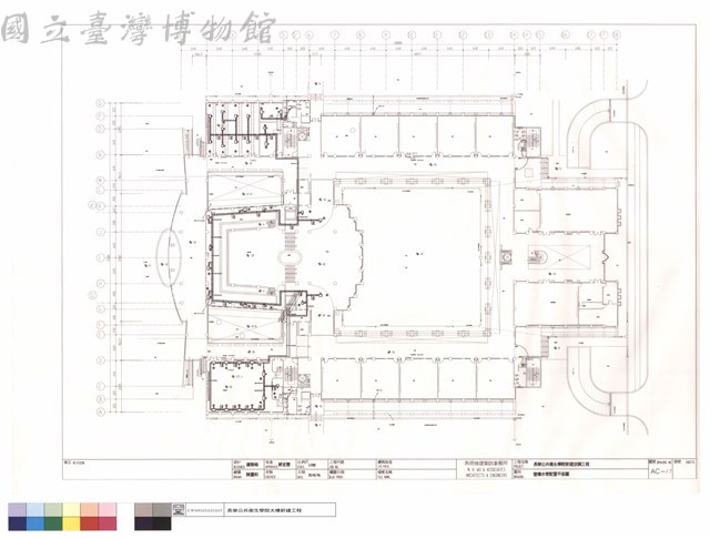 壹樓水管配置平面圖藏品圖，第1張