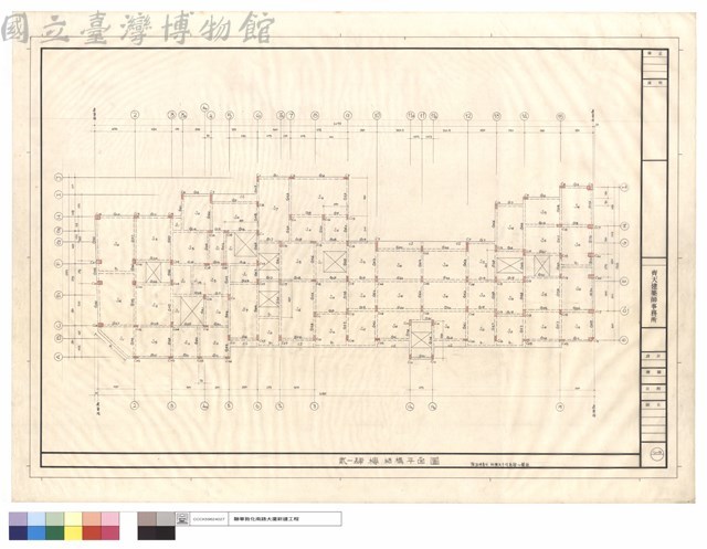 貳~肆樓結構平面圖藏品圖，第1張