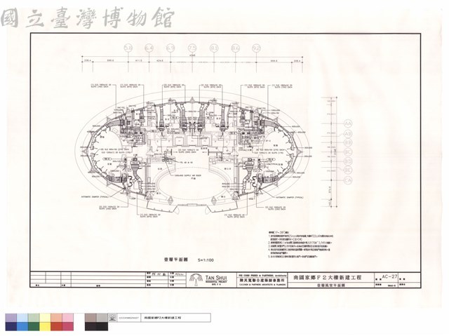 壹層風管平面圖藏品圖，第1張