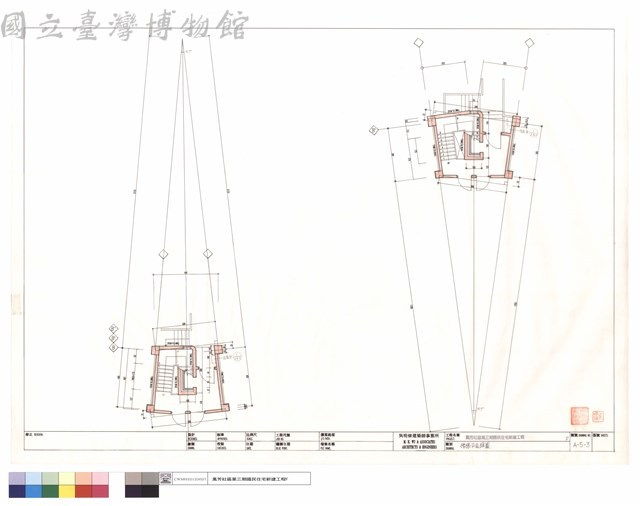樓梯平面詳圖藏品圖，第1張