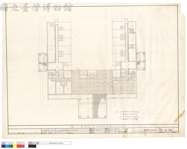 壹樓宏宇發色鋁條及噴磁磚天花平面藏品圖，第1張