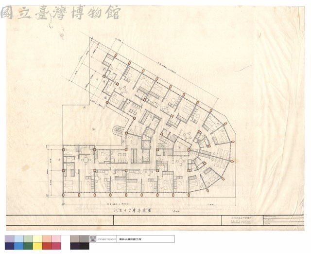 八至十二層平面圖藏品圖，第1張