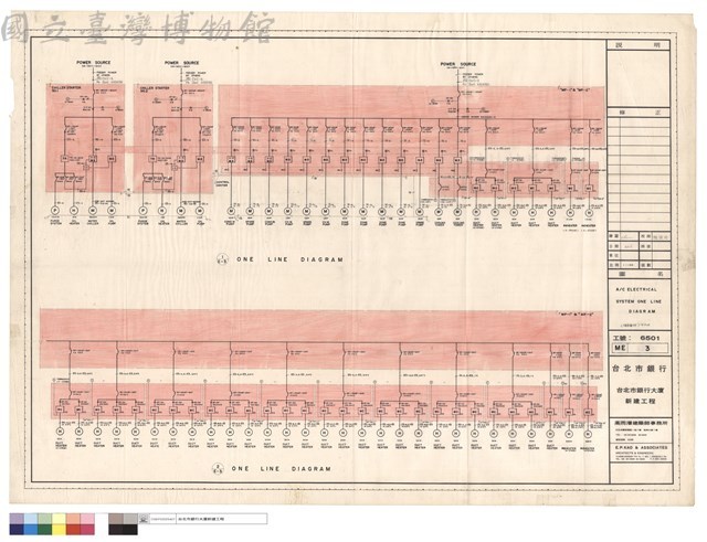 A/C ELECTRICAL SYSTEM ONE LINE DIAGRAM <保留參放> 71-7-26藏品圖，第1張