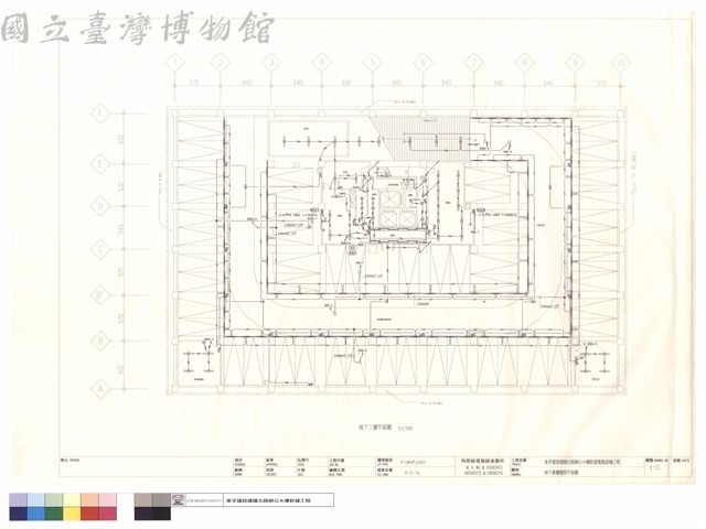 地下參層電燈平面圖藏品圖，第1張