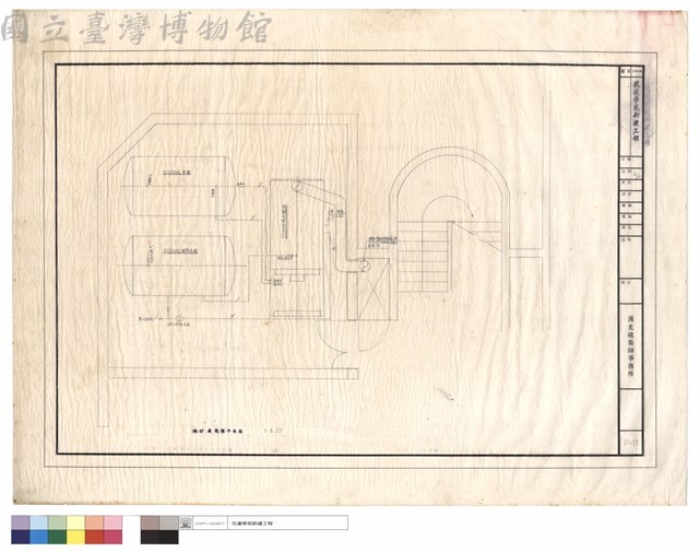 鍋爐房設備平面圖藏品圖，第1張