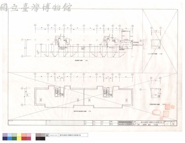 B棟地面層電氣平面圖藏品圖，第1張