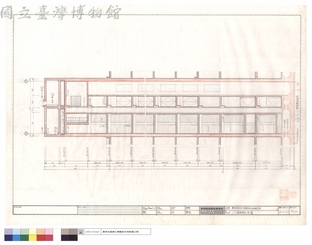 C.D.棟樓梯剖面圖藏品圖，第1張
