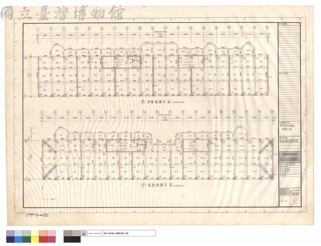 貳、叁樓結構平面藏品圖，第1張