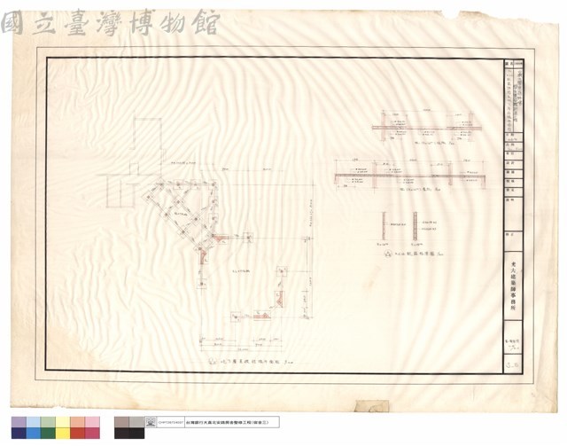 S1 RCW配筋詳圖及地下層結構平面圖藏品圖，第1張