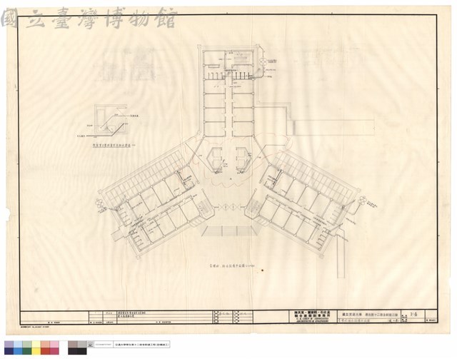 壹樓給,排水設備平面圖藏品圖，第1張