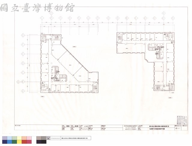 拾參樓中央系統監控配置平面圖藏品圖，第1張
