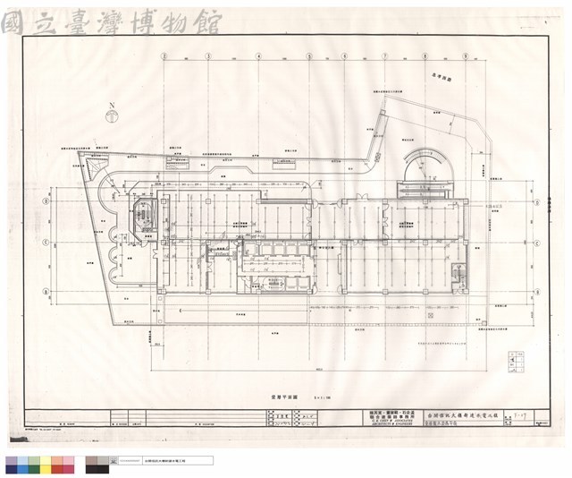壹層灑水設備平面藏品圖，第1張