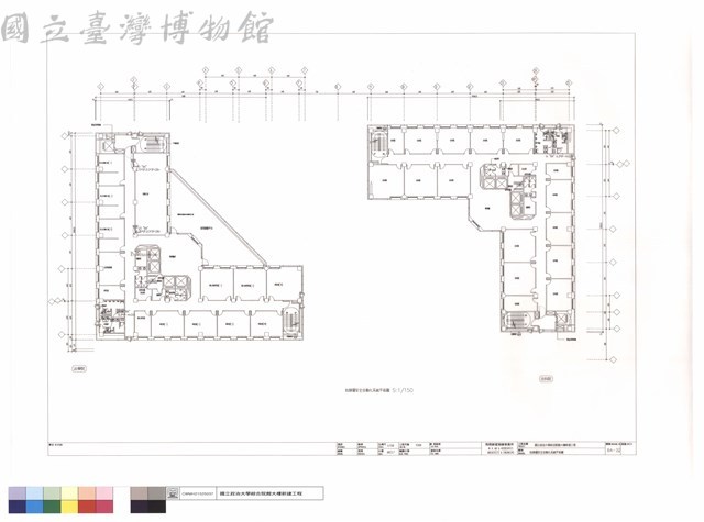拾肆層安全自動化系統平面圖藏品圖，第1張
