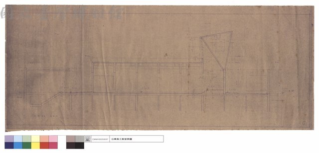 四樓東西剖面圖藏品圖，第1張