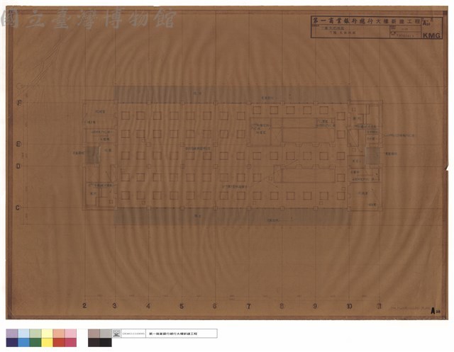 7層天花板圖、7階天井伏圖藏品圖，第1張