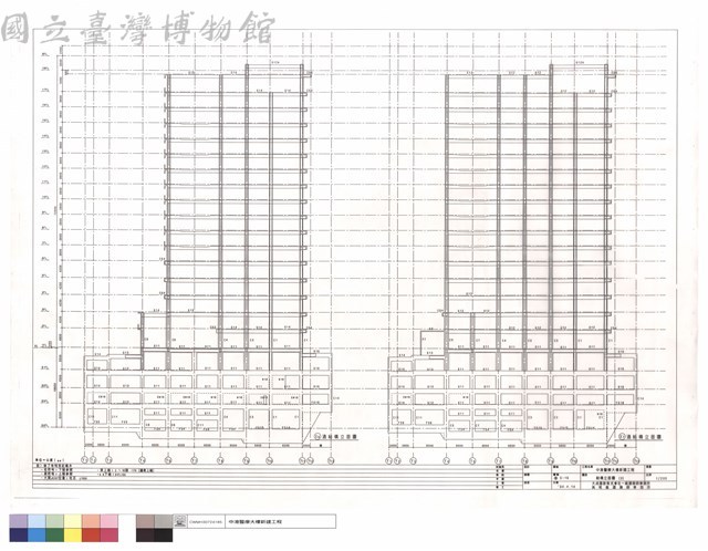 結構立面圖(3)藏品圖，第1張
