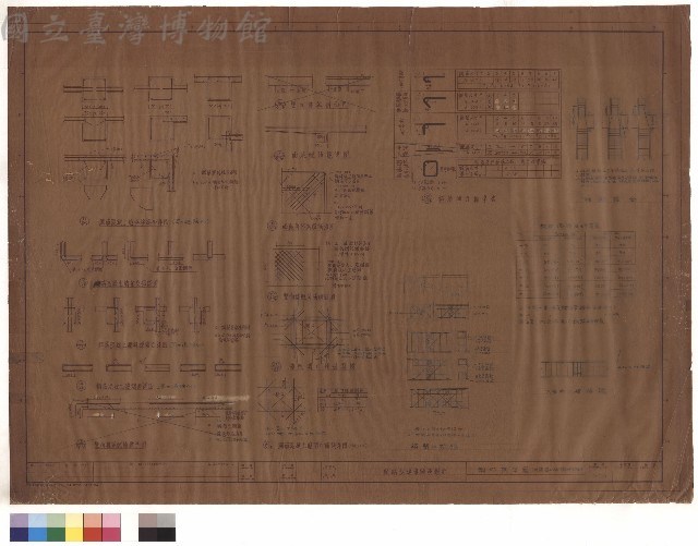 鋼筋標準圖(結構圖上特別註明者除外)藏品圖，第1張