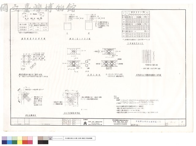 鋼筋標準圖(二)藏品圖，第1張