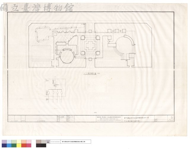 甲公園庭園灯配置圖藏品圖，第1張