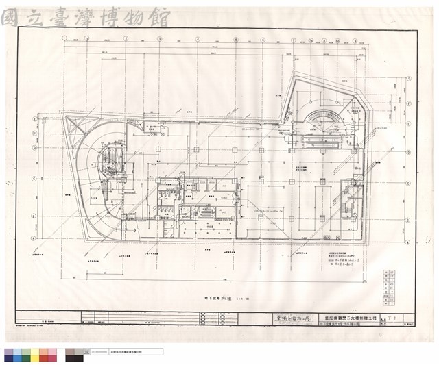 地下壹層消防火警設備施工圖藏品圖，第1張