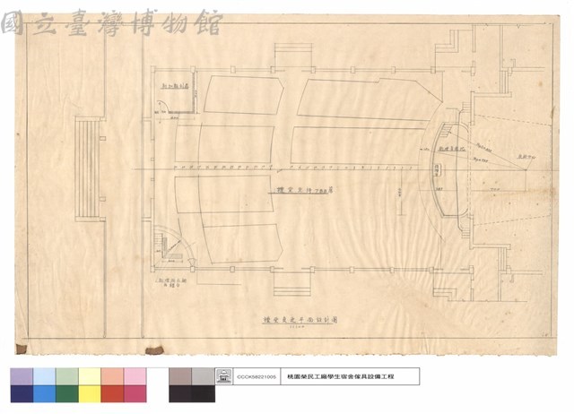 禮堂變更平面設計圖藏品圖，第1張