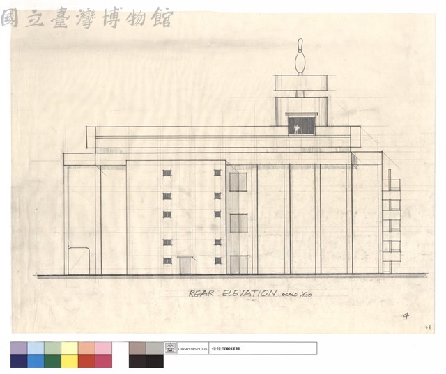 REAR ELEVATION藏品圖，第1張