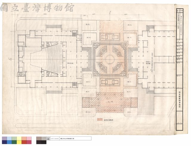 平面配置圖及施工範圍藏品圖，第1張
