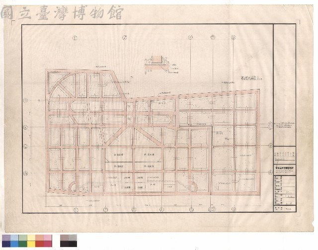 基礎坑平面藏品圖，第1張