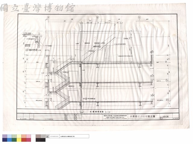 丙樓梯剖面圖藏品圖，第1張