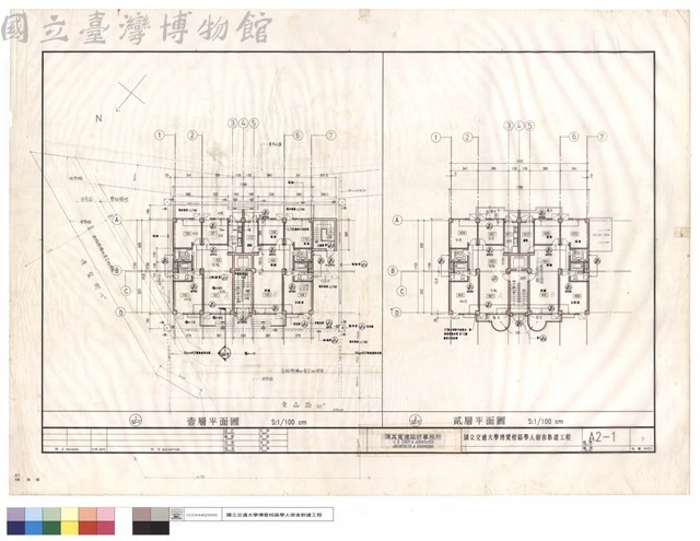 壹,貳層平面圖藏品圖，第1張