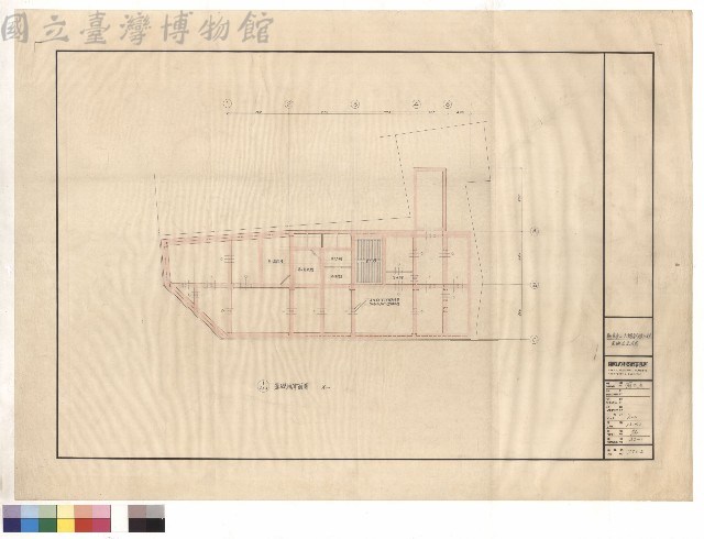 基礎坑平面圖藏品圖，第1張