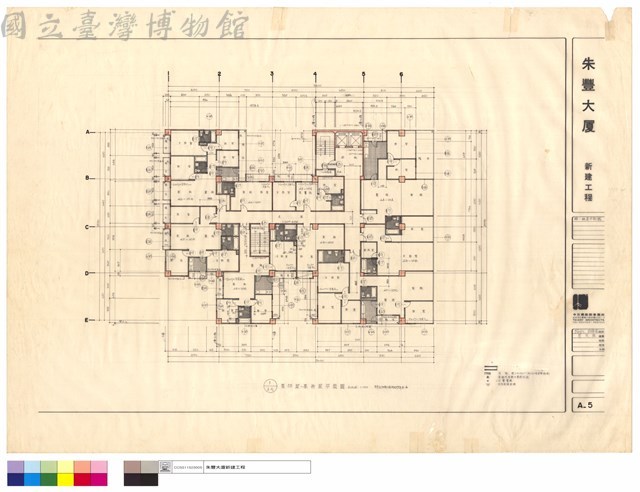 肆~拾層平面圖藏品圖，第1張