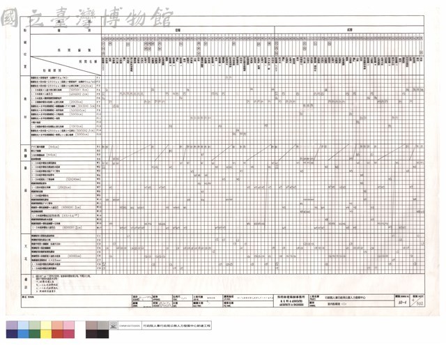 室內粉刷表(二)藏品圖，第1張