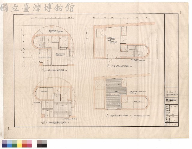 地下層公共廁所,梯間平面圖藏品圖，第1張