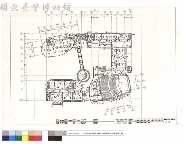 三層配電控制配置平面圖藏品圖，第1張