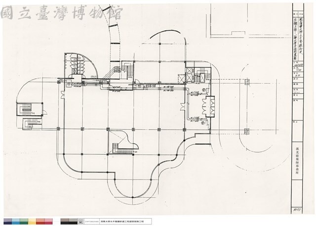 空調工程─一樓水管平面佈置圖藏品圖，第1張