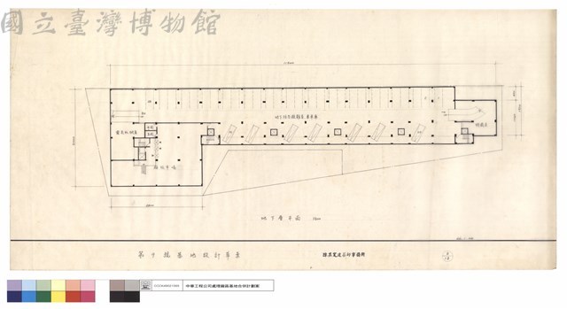地下層平面藏品圖，第1張