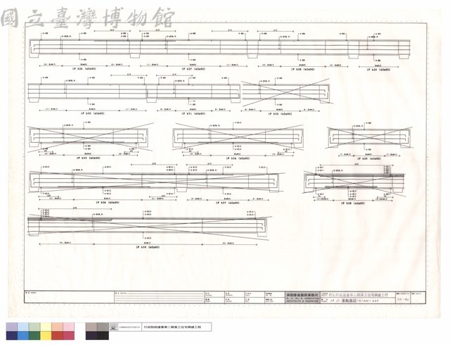 1F小梁配筋圖(三)b26~b39藏品圖，第1張