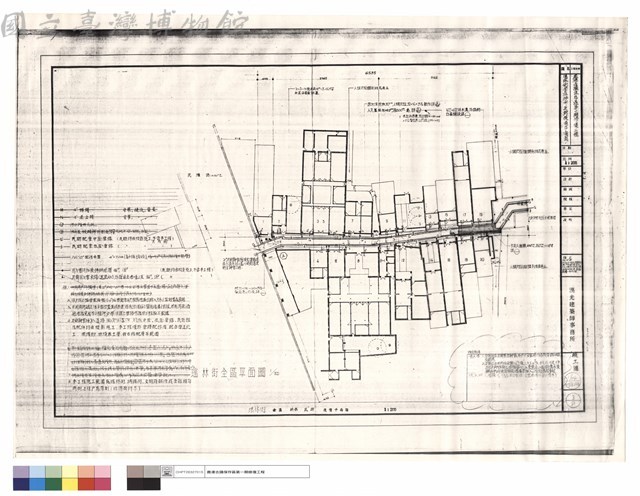 瑤林街全區排水、瓦斯設備平面圖藏品圖，第1張