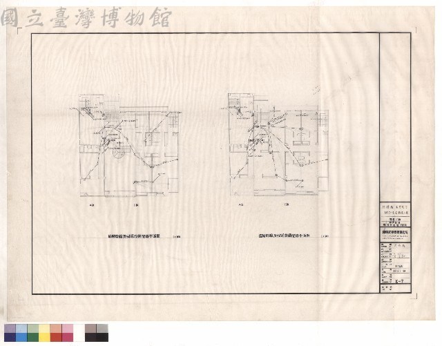 電氣工程/肆及伍層幹線及弱電平面圖藏品圖，第1張
