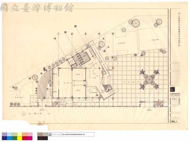 第一層平面藏品圖，第1張