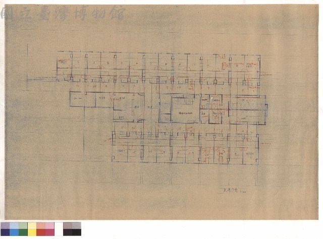 貳層平面圖藏品圖，第1張