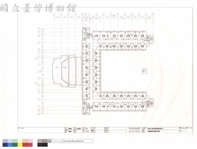 柒樓配電控制配置平面圖藏品圖，第1張