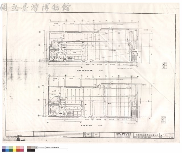 拾捌~貳拾貳層灑水設備平面藏品圖，第1張
